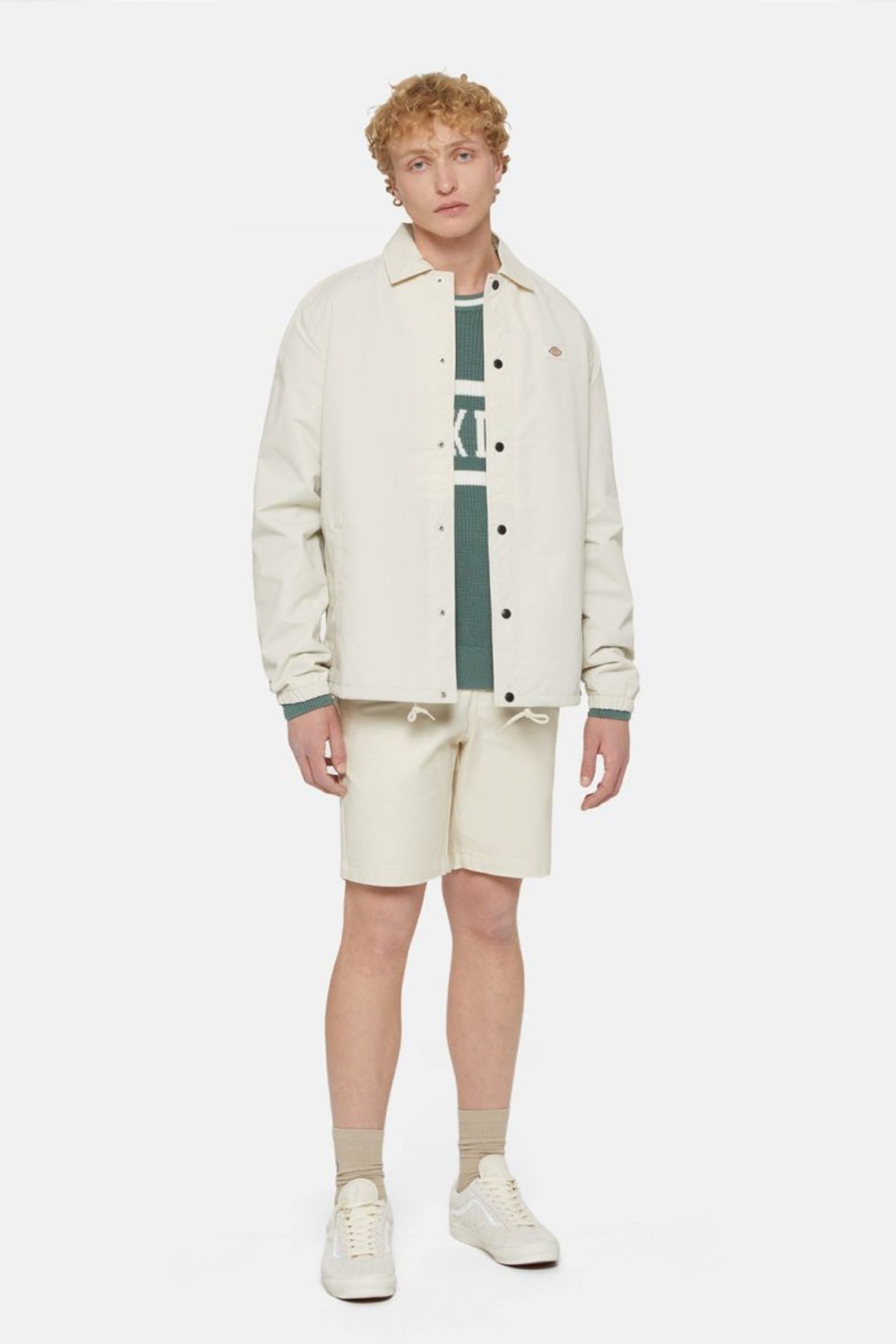 DICKIES OAKPORT COACH JACKET W en color BEIS (5)