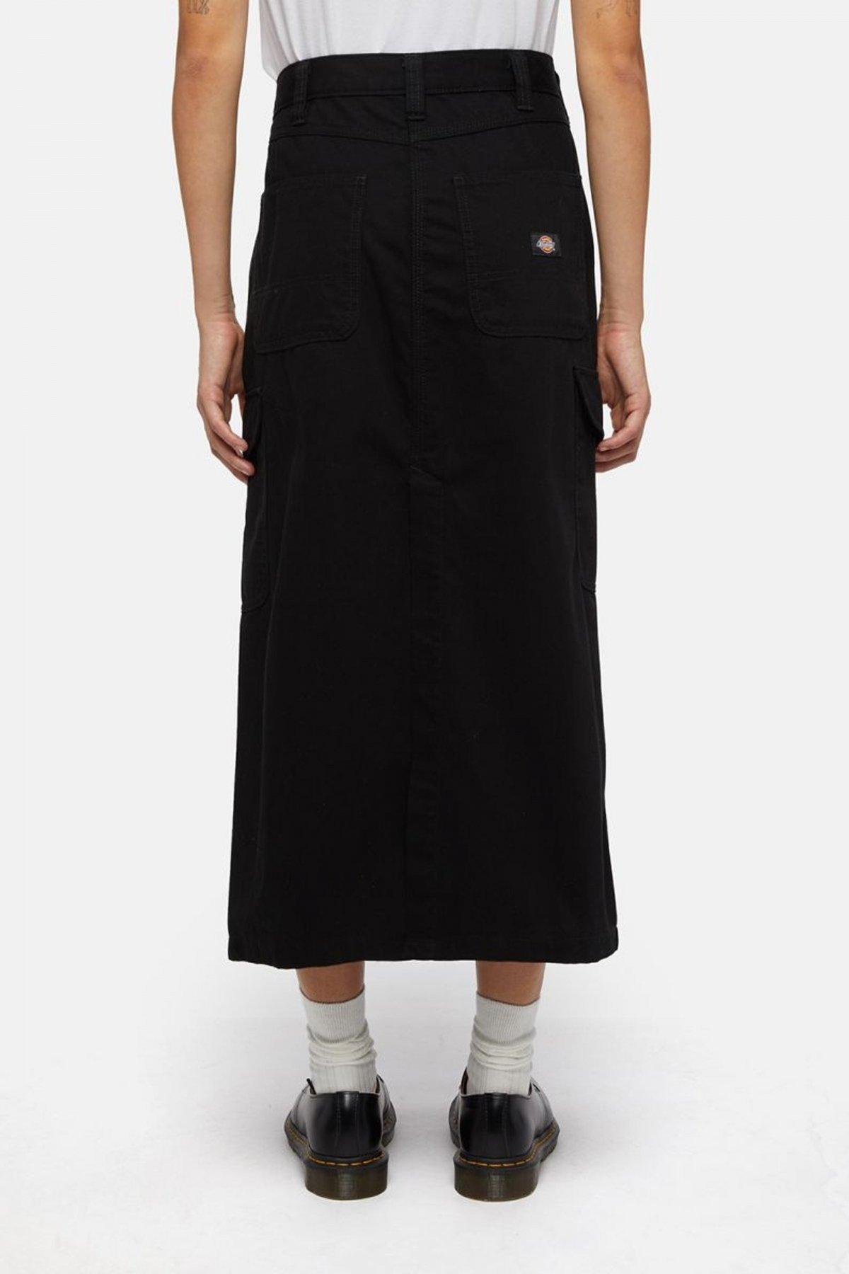 DICKIES DUCK CANVAS CARGO SKIR en color NEGRO (3)