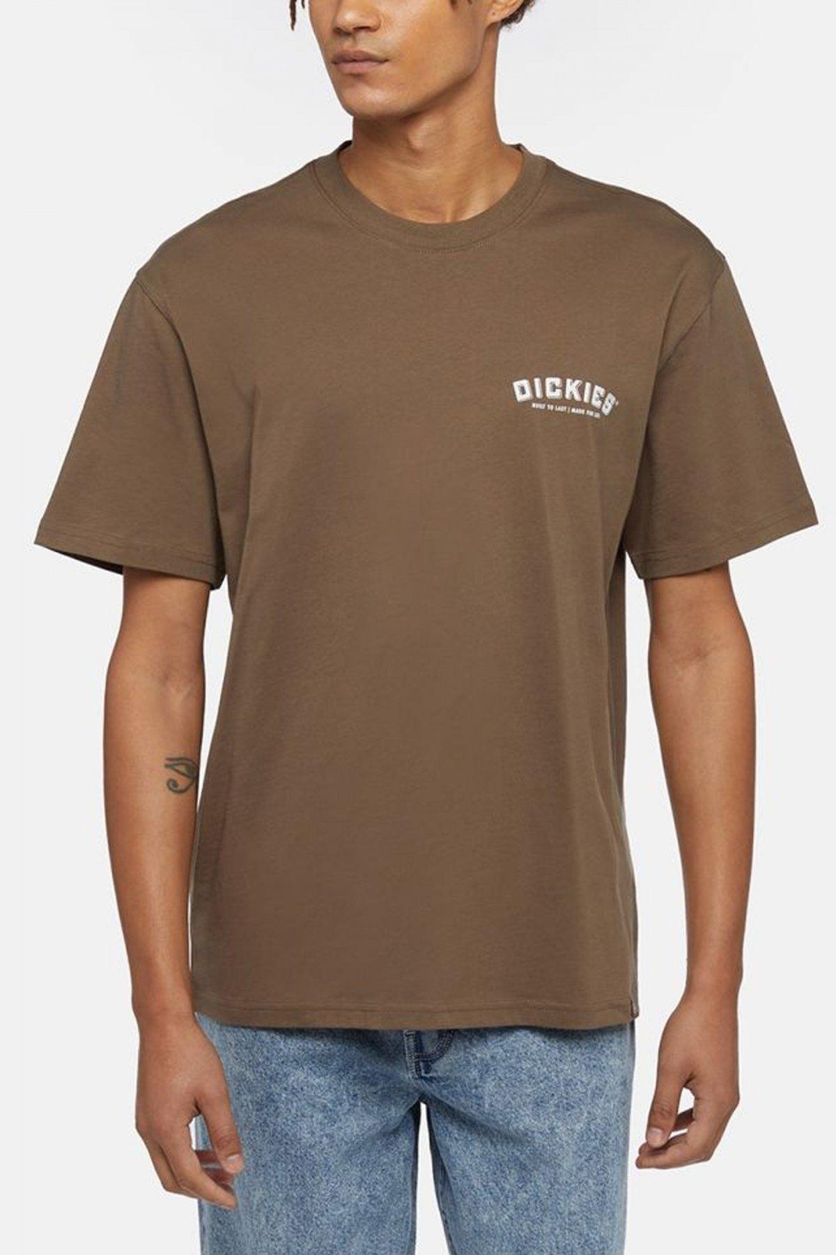 DICKIES BUILDER TEE SS en color MARRON (1)