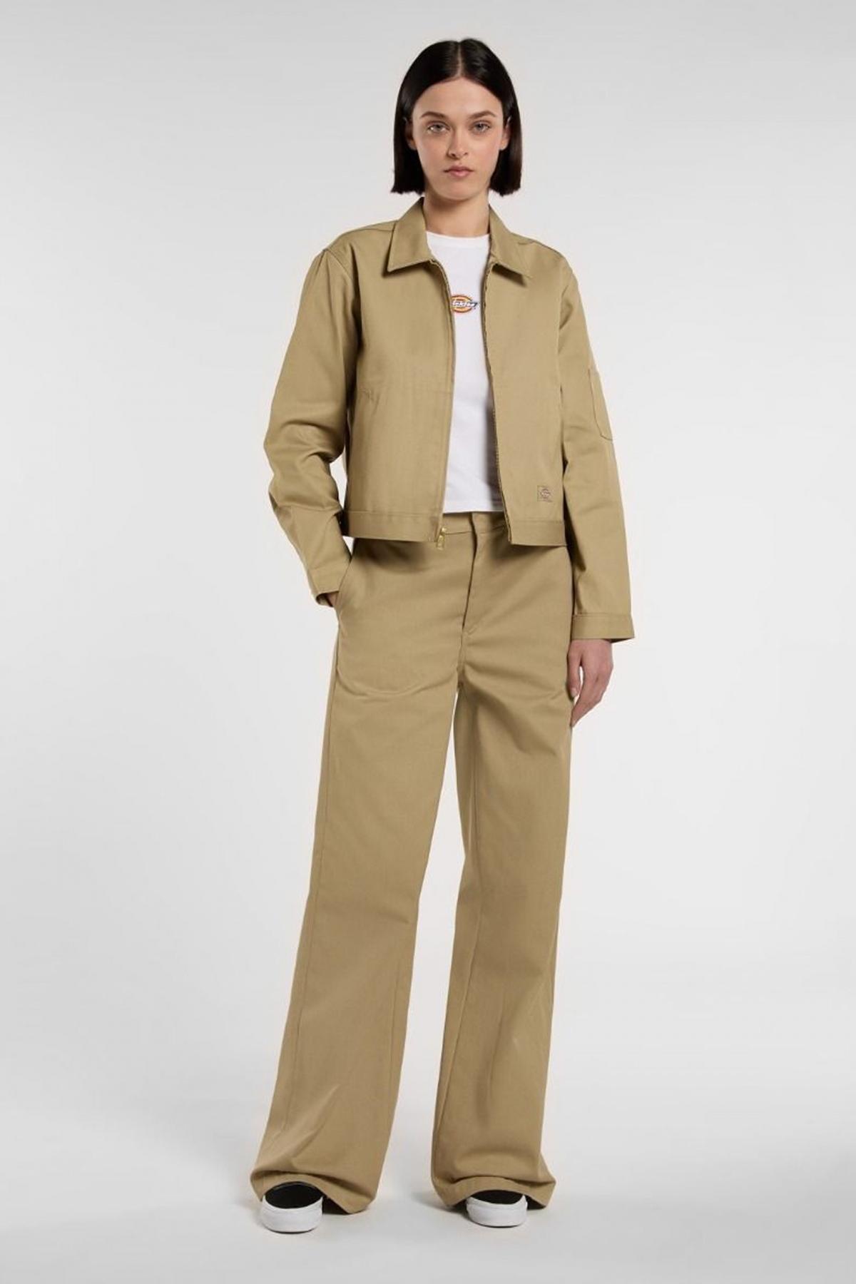 DICKIES WIDE LEG PANT en color VERDE (4)