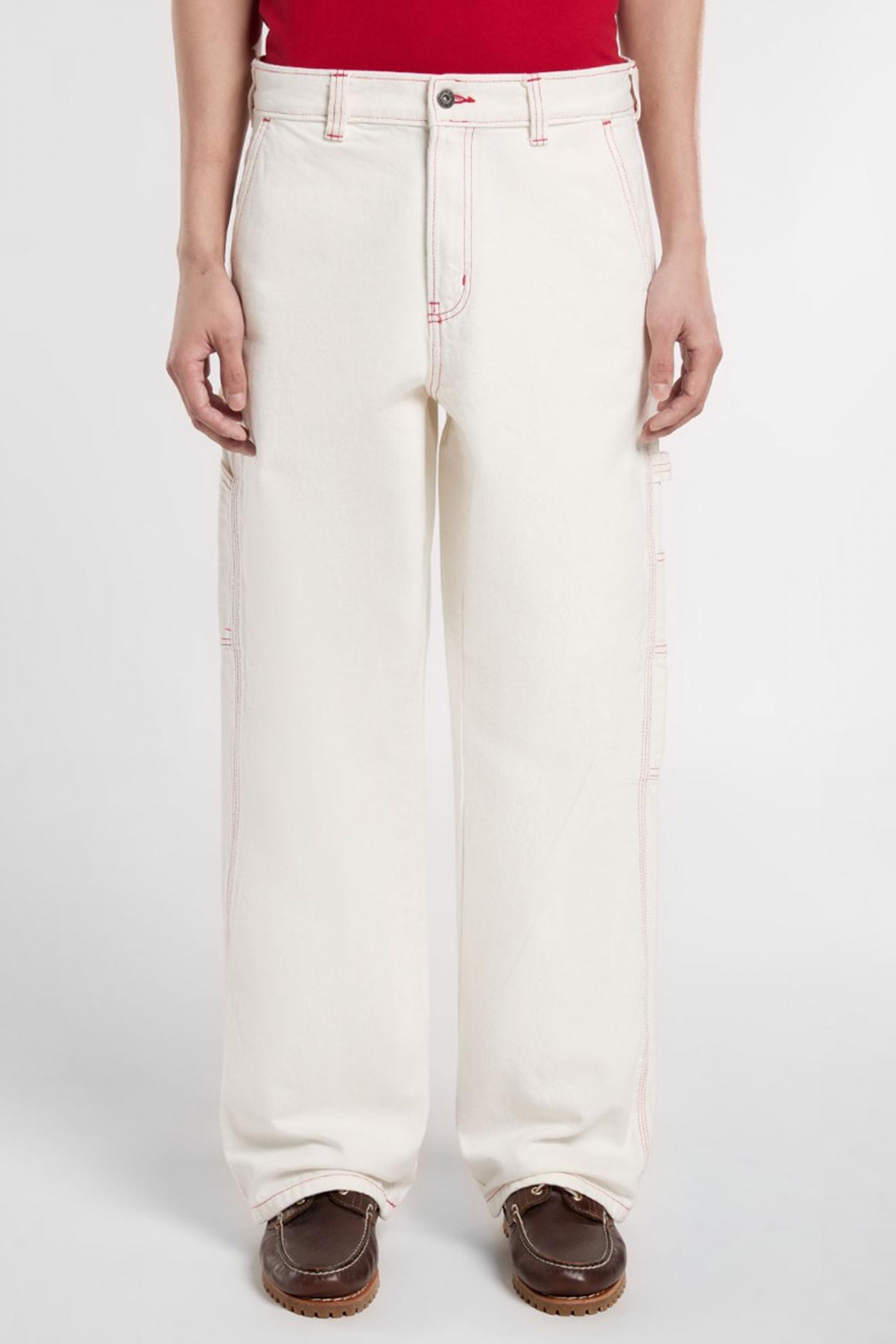 DICKIES LOOSE DENIM PAINTER en color BLANCO (1)