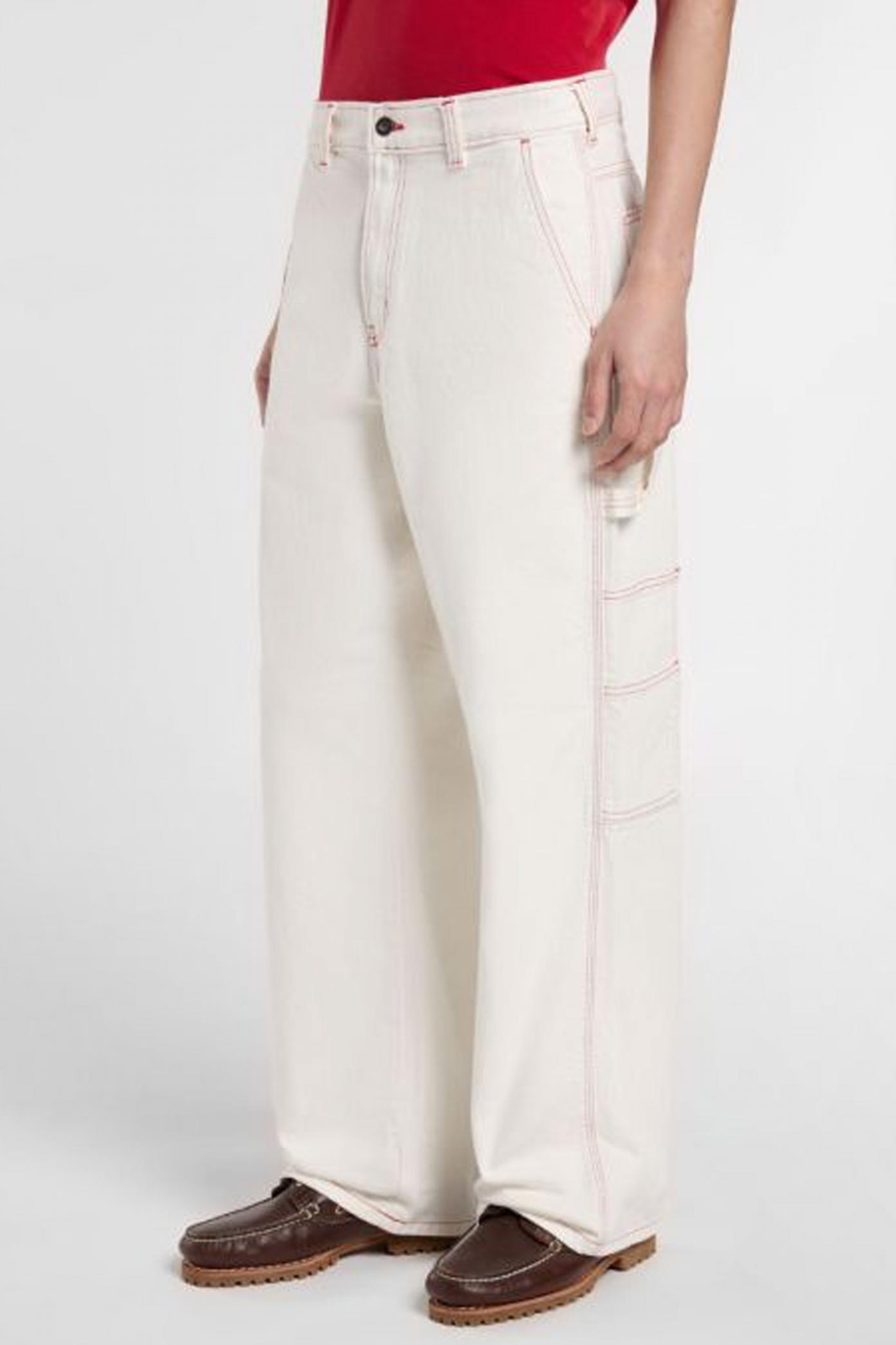 DICKIES LOOSE DENIM PAINTER en color BLANCO (2)
