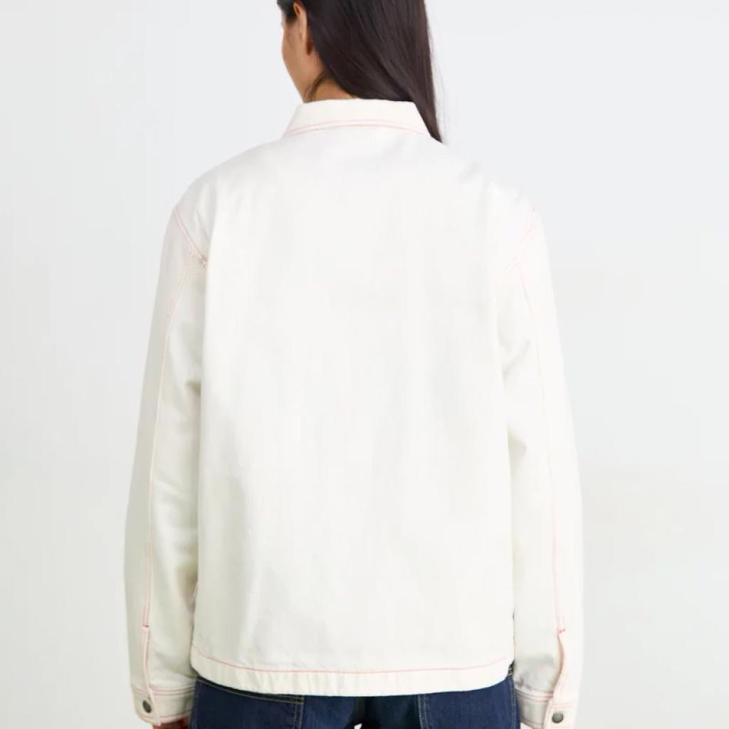 DICKIES LEWISTOWN DENIM JACKET en color BLANCO (5)