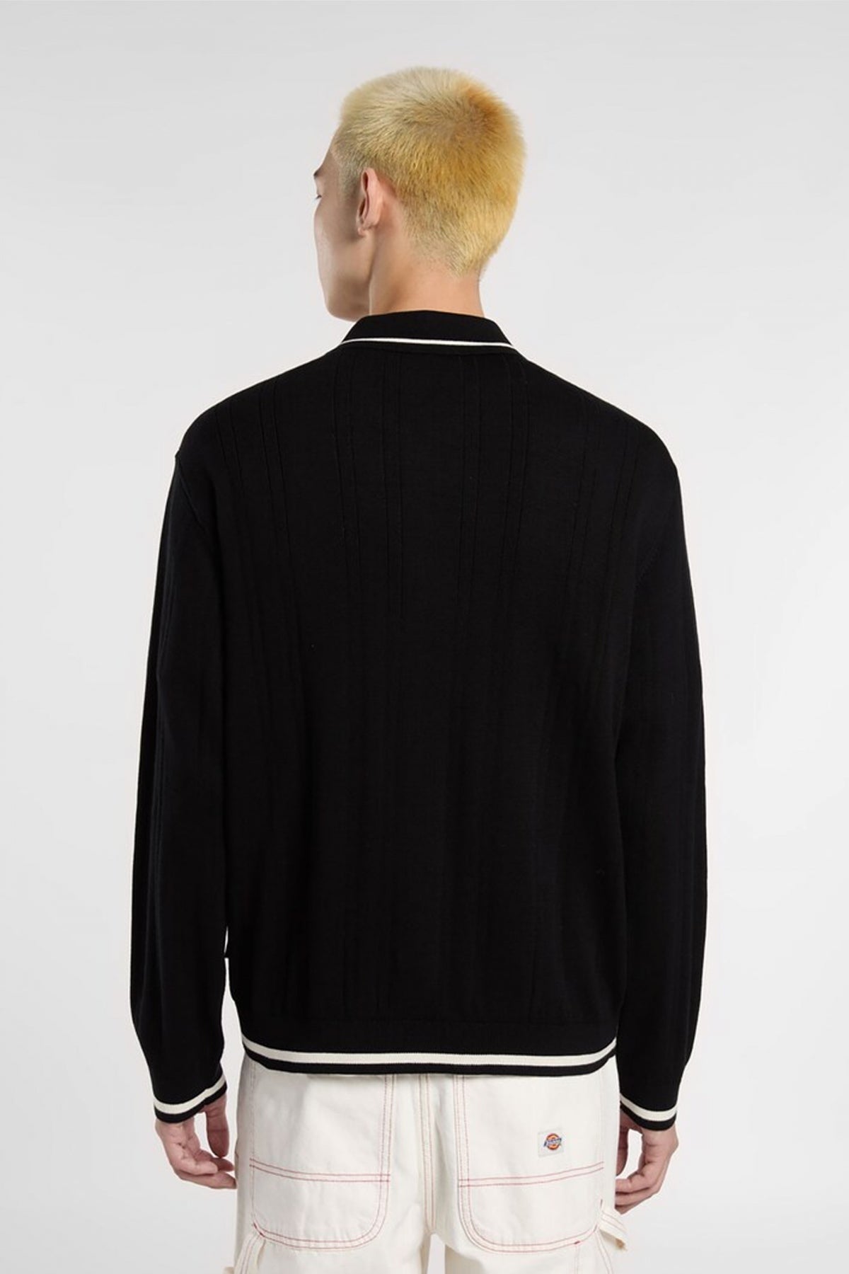 DICKIES LEWISTOWN FZ CARDIGAN en color NEGRO  (3)