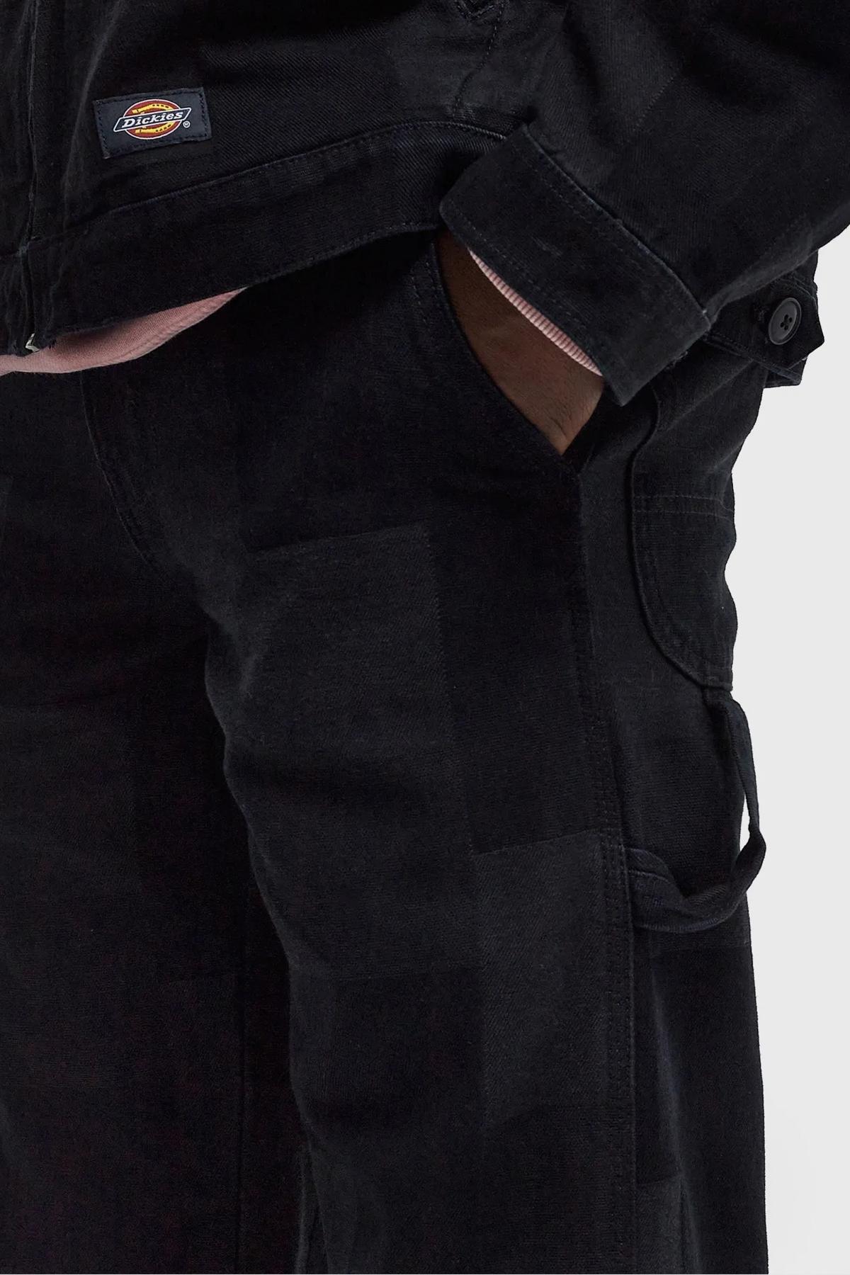 DICKIES JACQUARD CARPENTER PAN en color NEGRO (4)