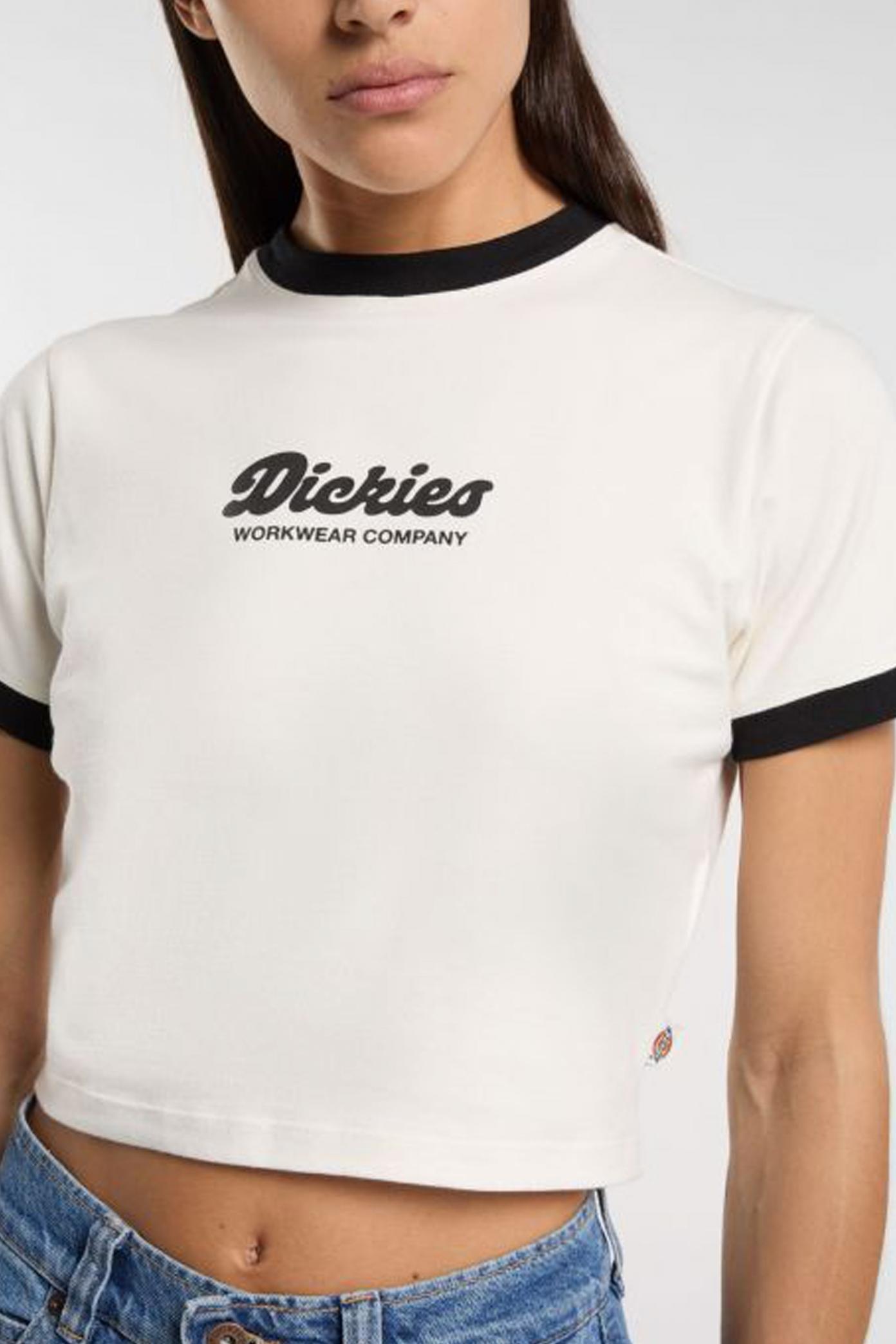 DICKIES DKAZIC LEWISTOWN RINGER en color BLANCO (1)
