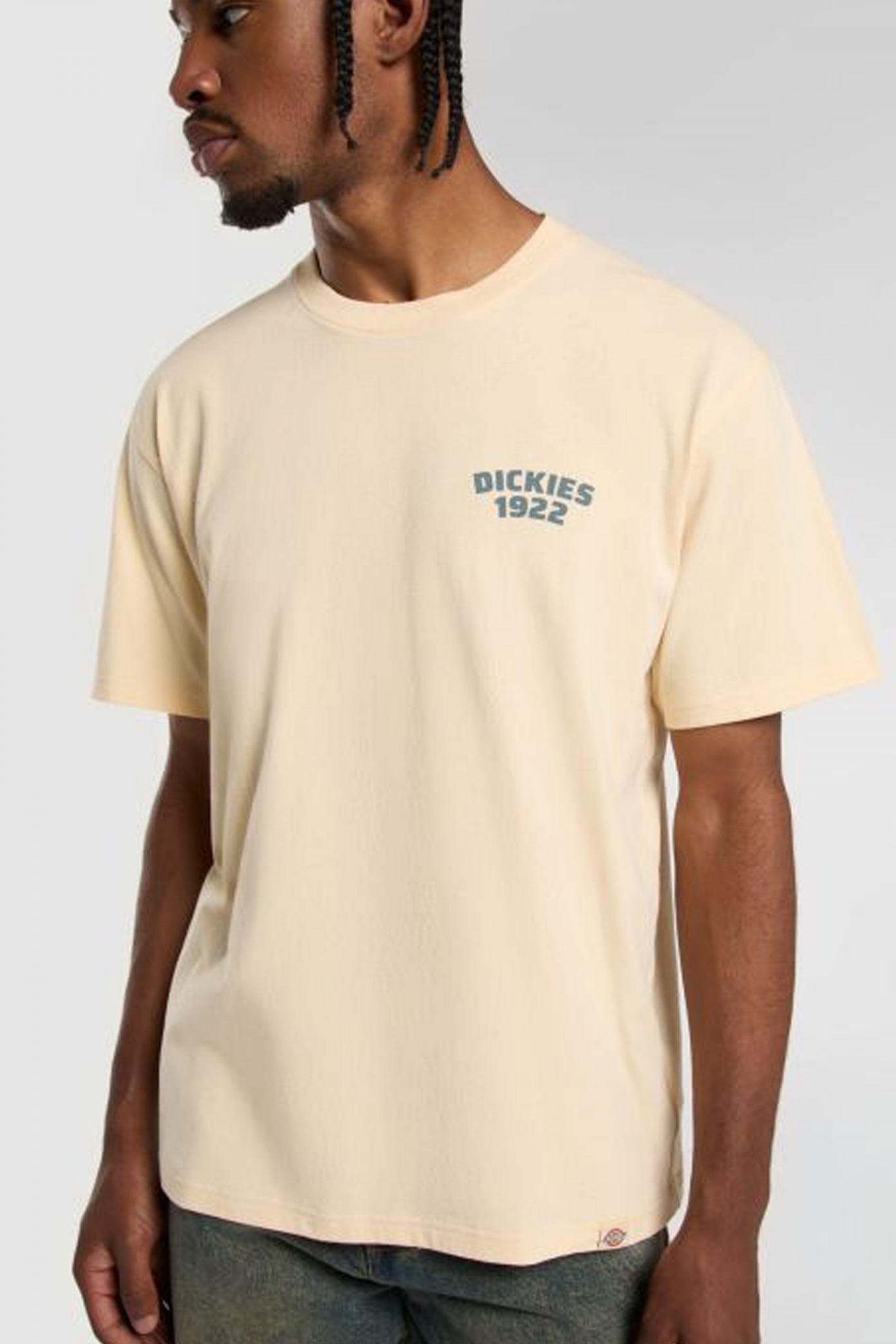 DICKIES MECHANIC SS TEE CORN en color AMARILLO (1)