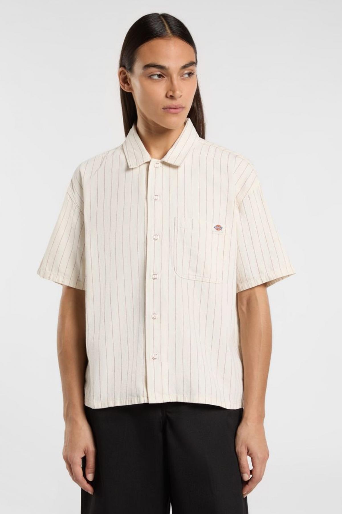 DICKIES SERVICE SS SHIRT en color BEIS (1)