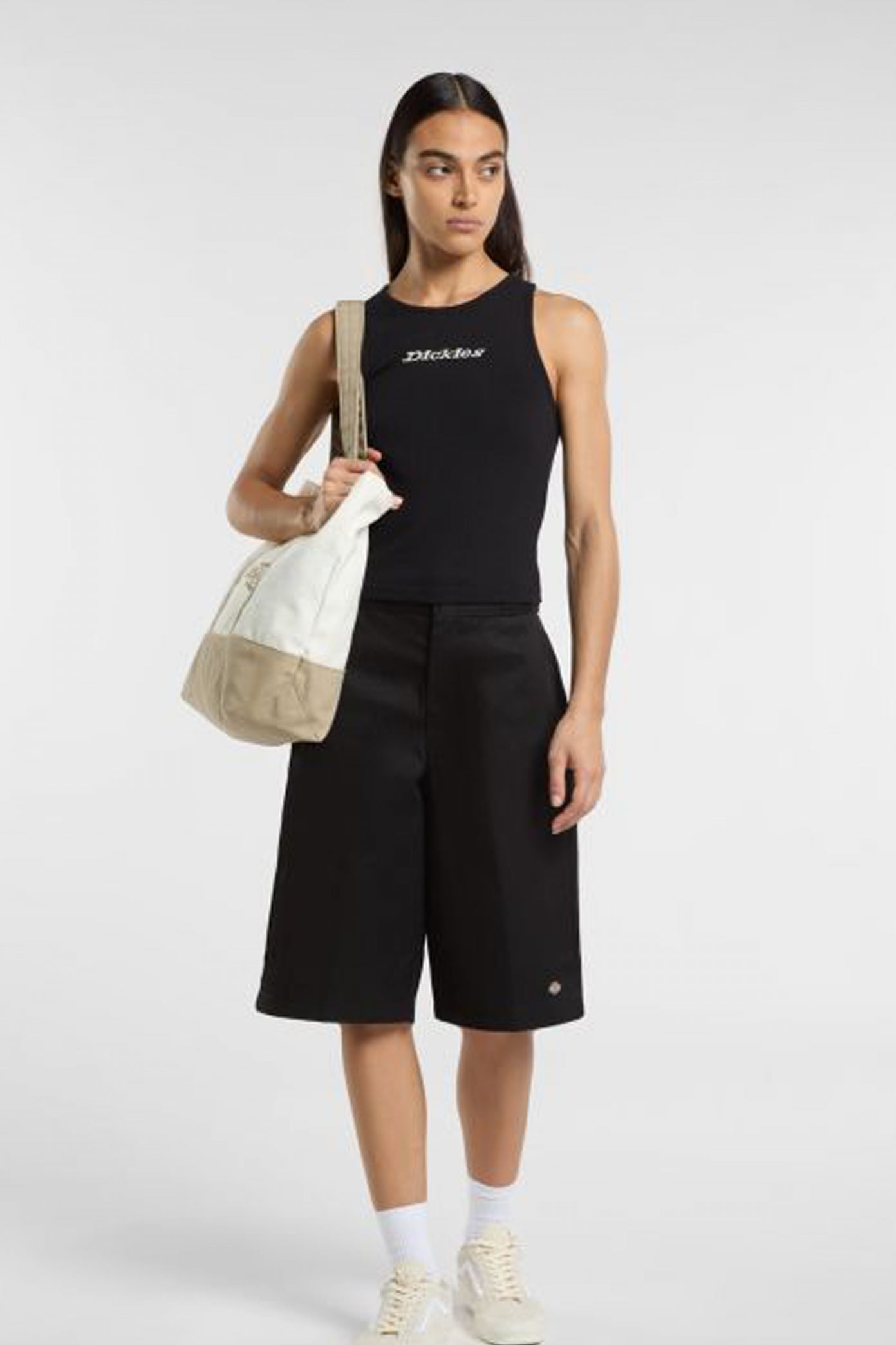 DICKIES DKAZNBLK RIB TOP en color NEGRO (1)