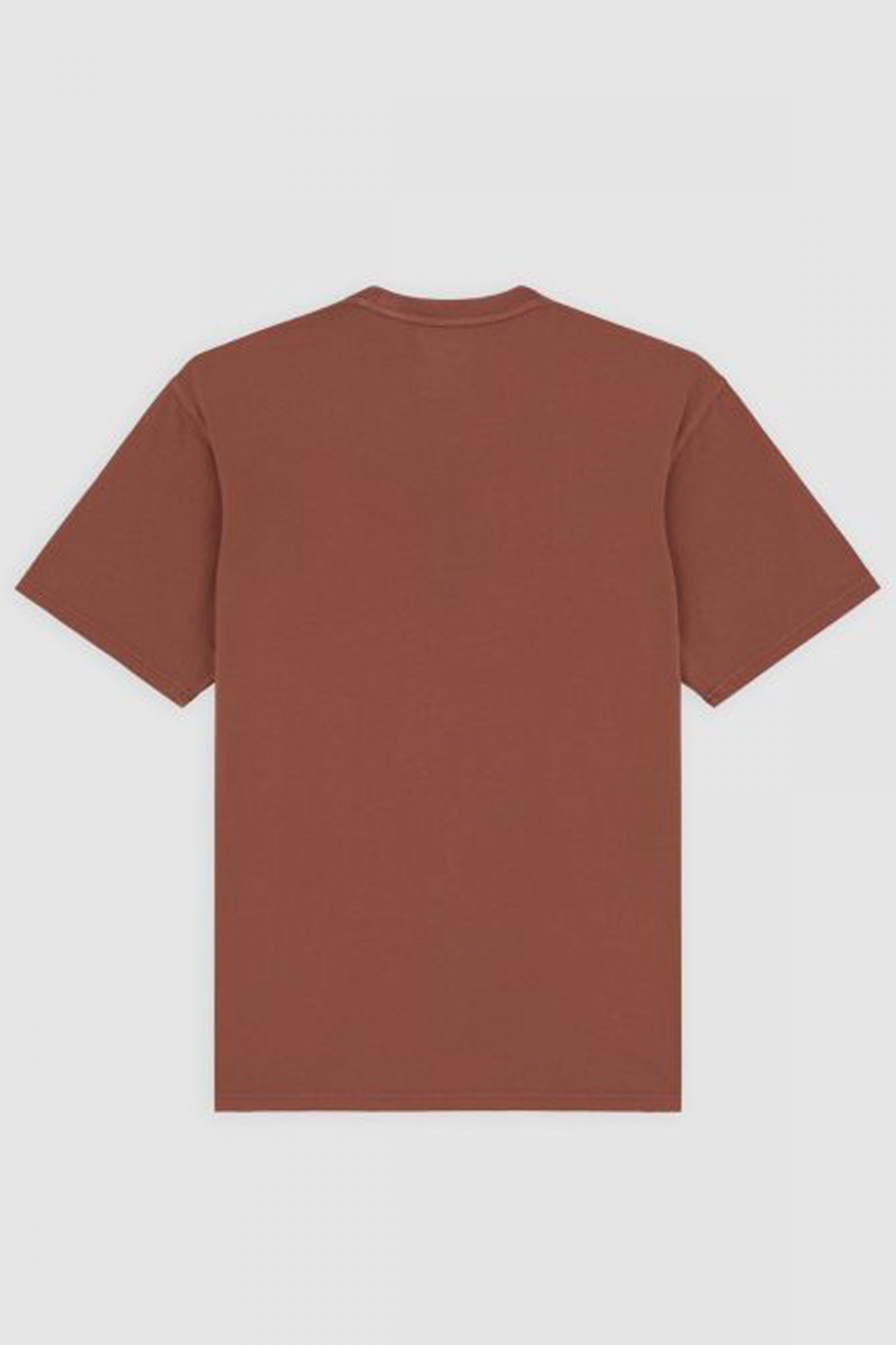 DICKIES DKAZWK ROPE CHEST LOGO SS TEE en color MARRON (2)