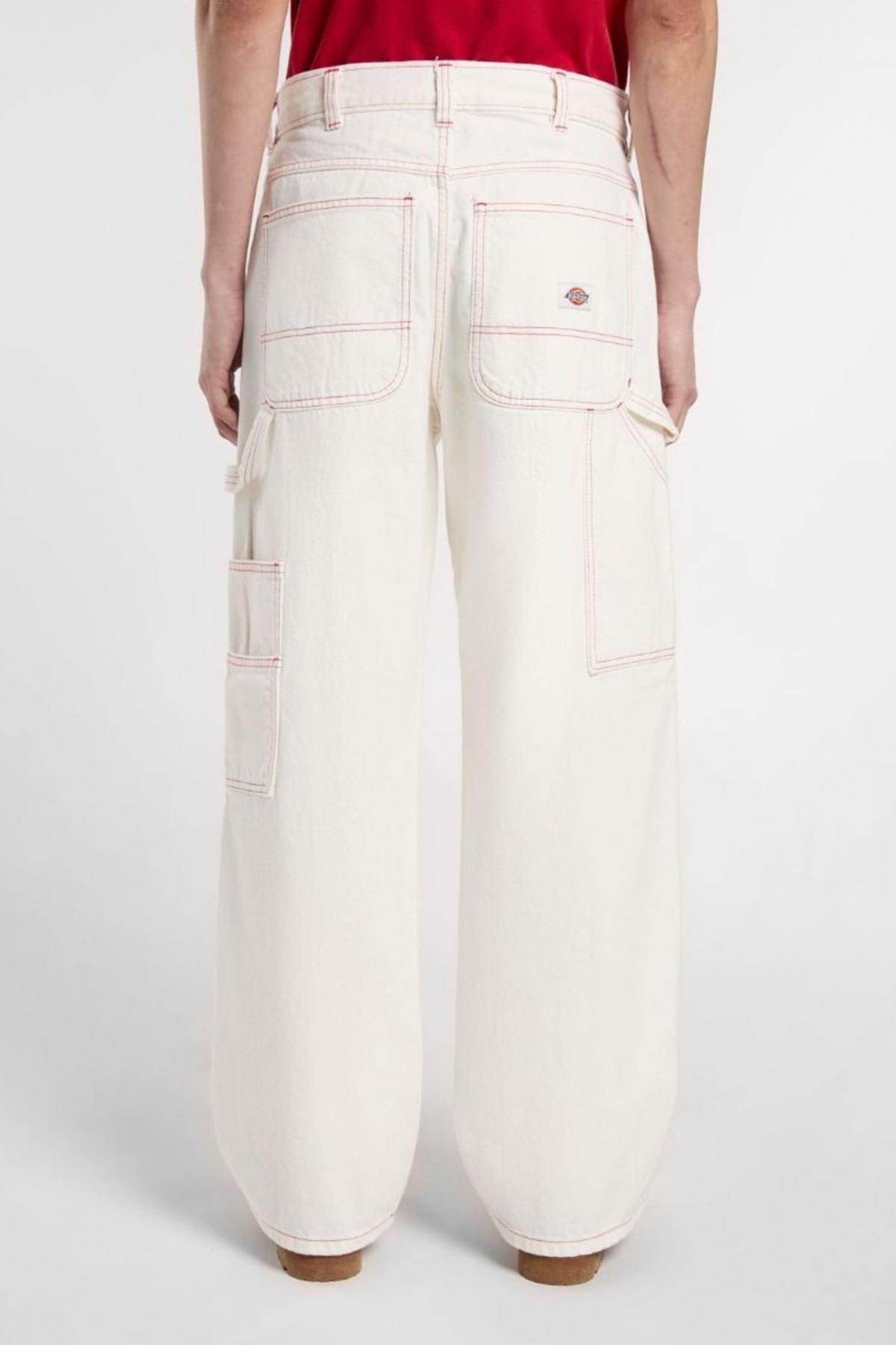 DICKIES LOOSE DENIM PAINTER EG en color BLANCO (3)