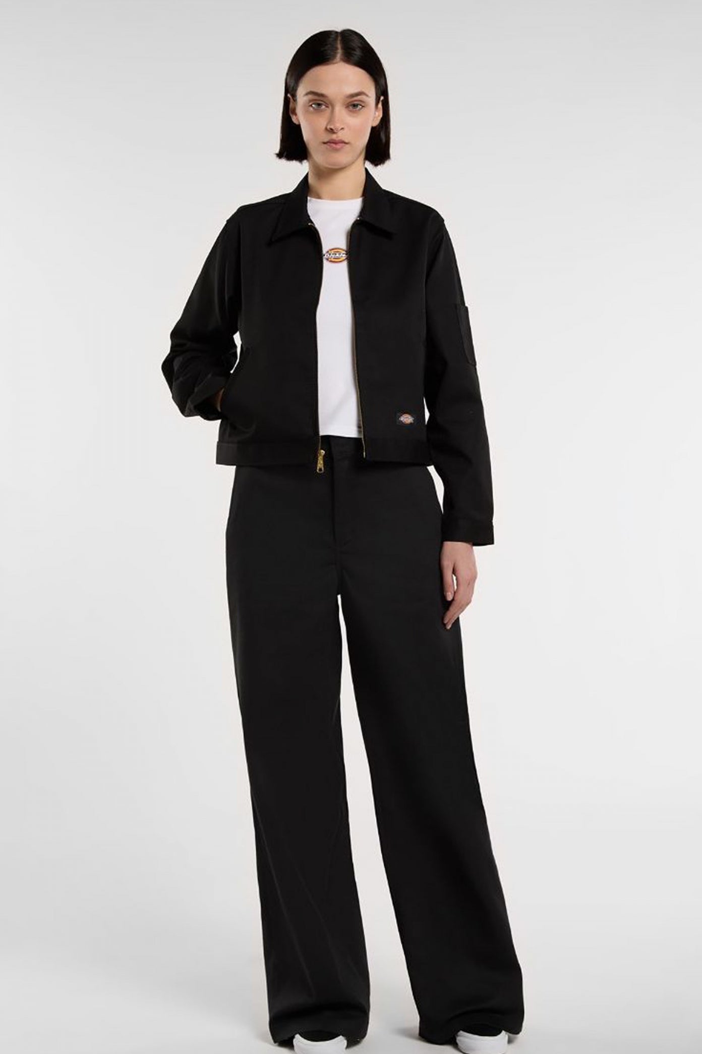 DICKIES UNLINED CROPPED en color NEGRO (3)