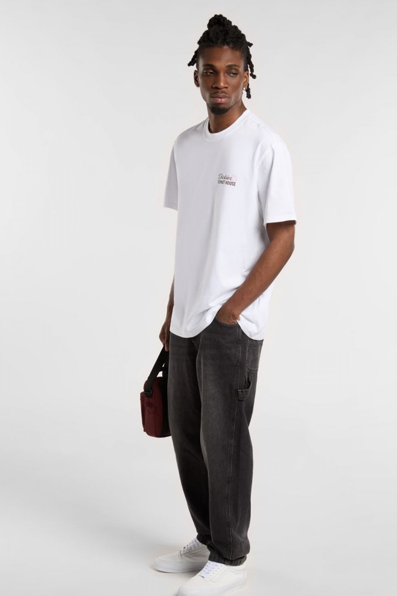 DICKIES DONUT HOUSE en color BLANCO (3)