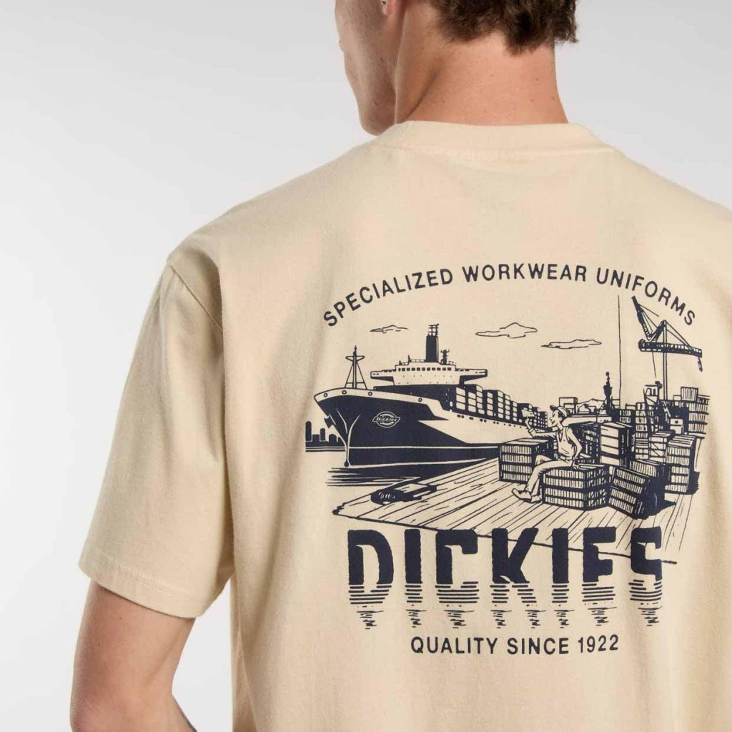 DICKIES PELHAM TEE en color BEIS (3)