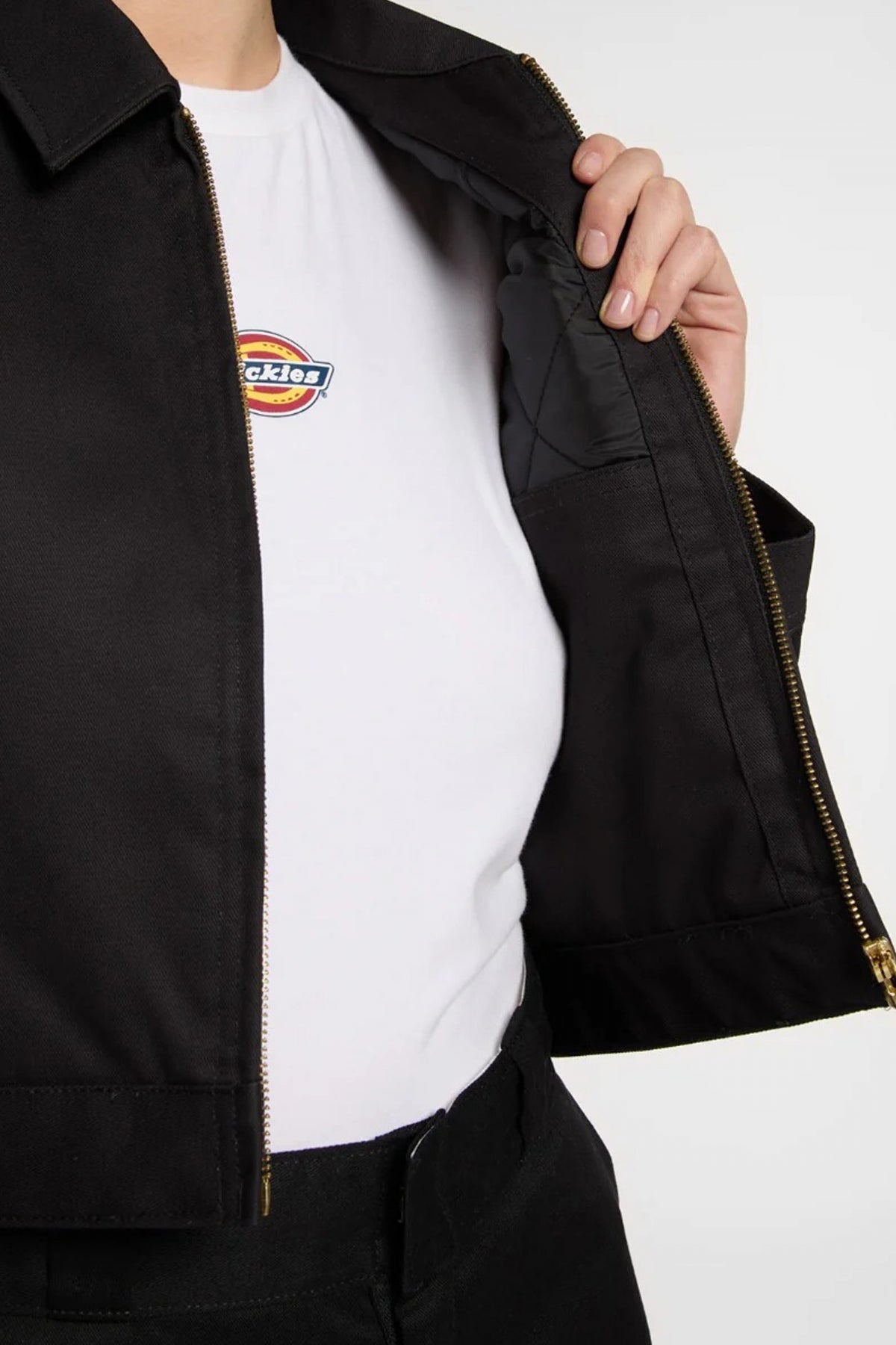 DICKIES LINED EISENHOWER en color NEGRO (3)