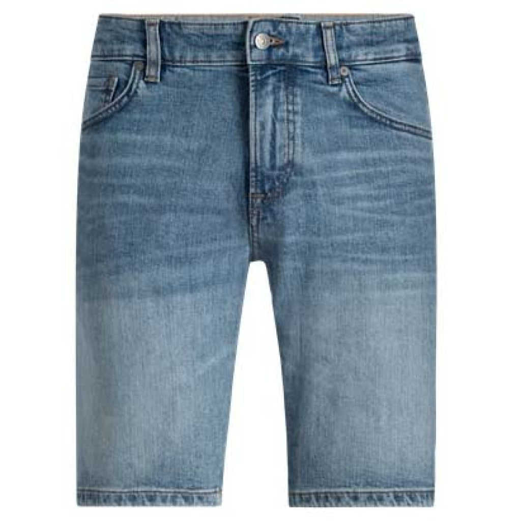 BOSS Re.Maine Shorts BO en color AZUL (4)
