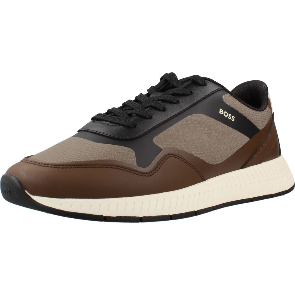 BOSS TITANIUM RUNN RSTH en color MARRON (1)