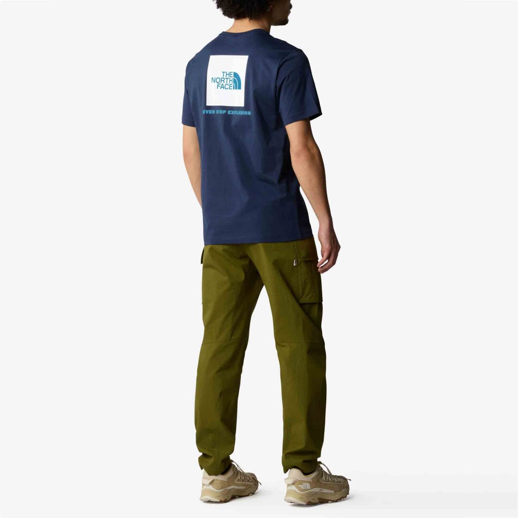 THE NORTH FACE M SS BOX NSE TEE en color AZUL (6)