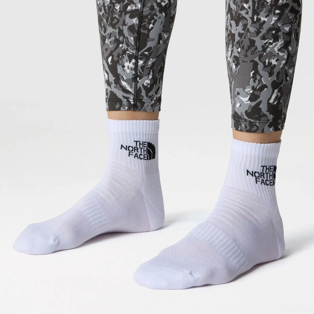 THE NORTH FACE MLSPRT SOCK CSH QRTR en color BLANCO (6)