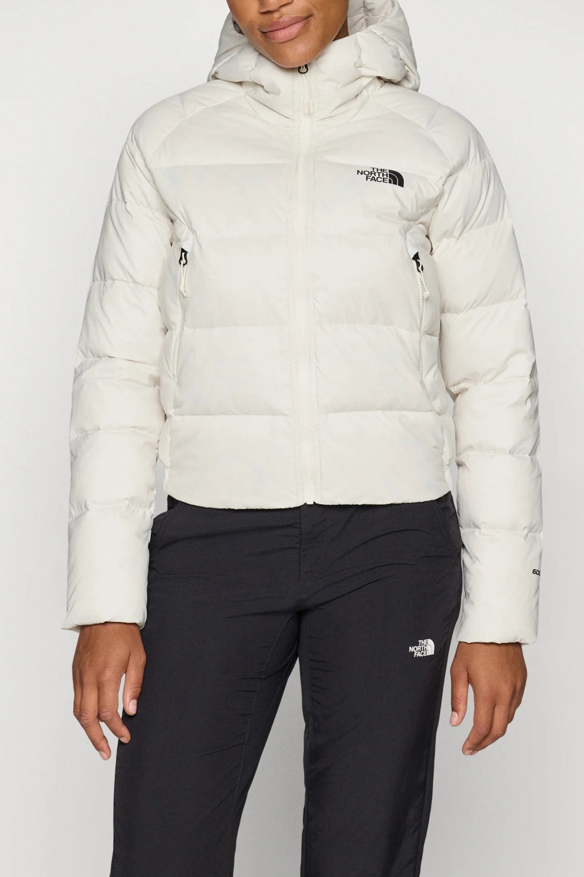 THE NORTH FACE W HYALITE DOWN HOODIE en color BLANCO (1)
