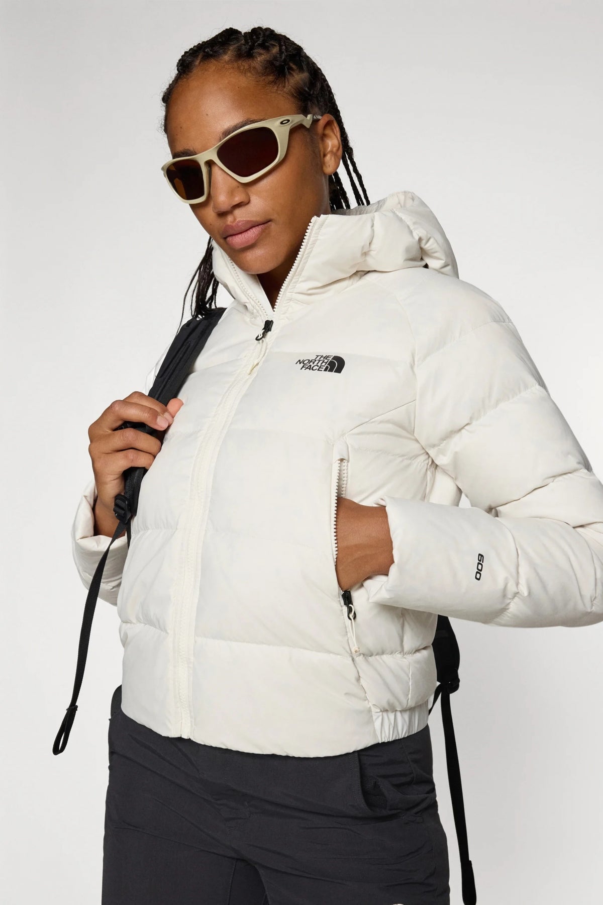 THE NORTH FACE W HYALITE DOWN HOODIE en color BLANCO (4)