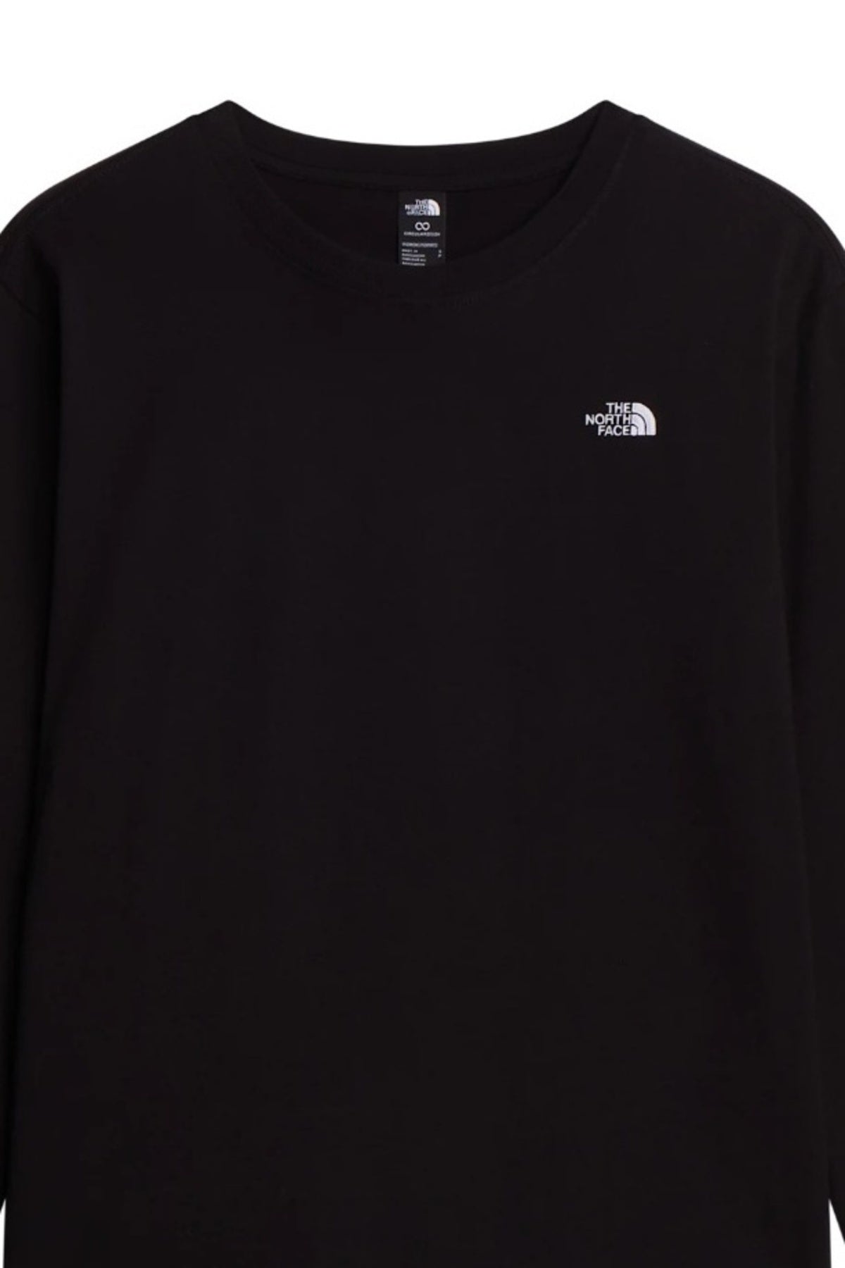 THE NORTH FACE W ESS SD RLX LS TEE en color NEGRO (3)