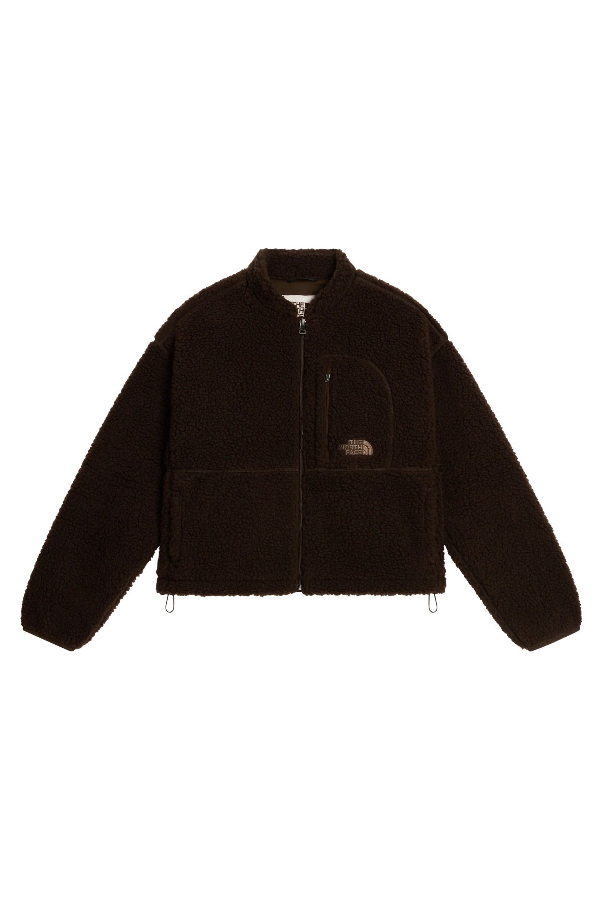 THE NORTH FACE W EXT PLE FZ JKT en color MARRON (1)