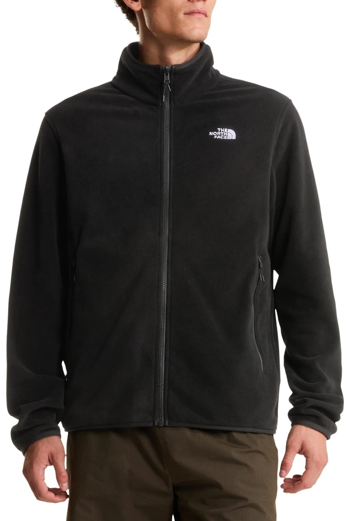 THE NORTH FACE M GLACIER FLC JKT en color NEGRO (1)