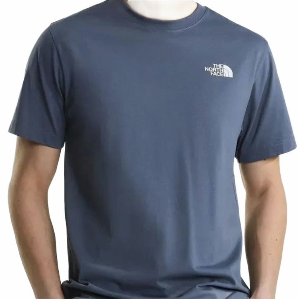 THE NORTH FACE M EVO BOX NSE REG SS T en color AZUL (4)
