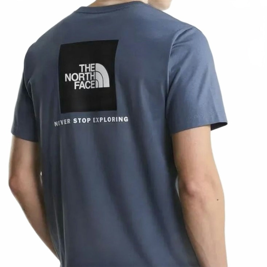THE NORTH FACE M EVO BOX NSE REG SS T en color AZUL (5)