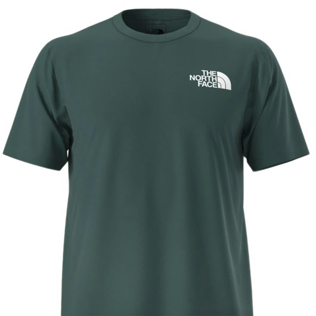 THE NORTH FACE M EVO BOX NSE REG SS T en color VERDE (4)