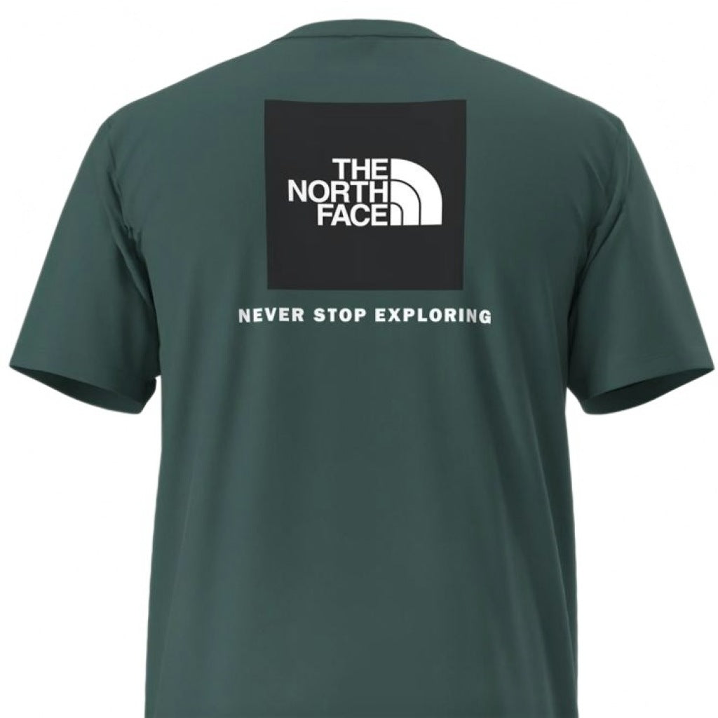 THE NORTH FACE M EVO BOX NSE REG SS T en color VERDE (5)