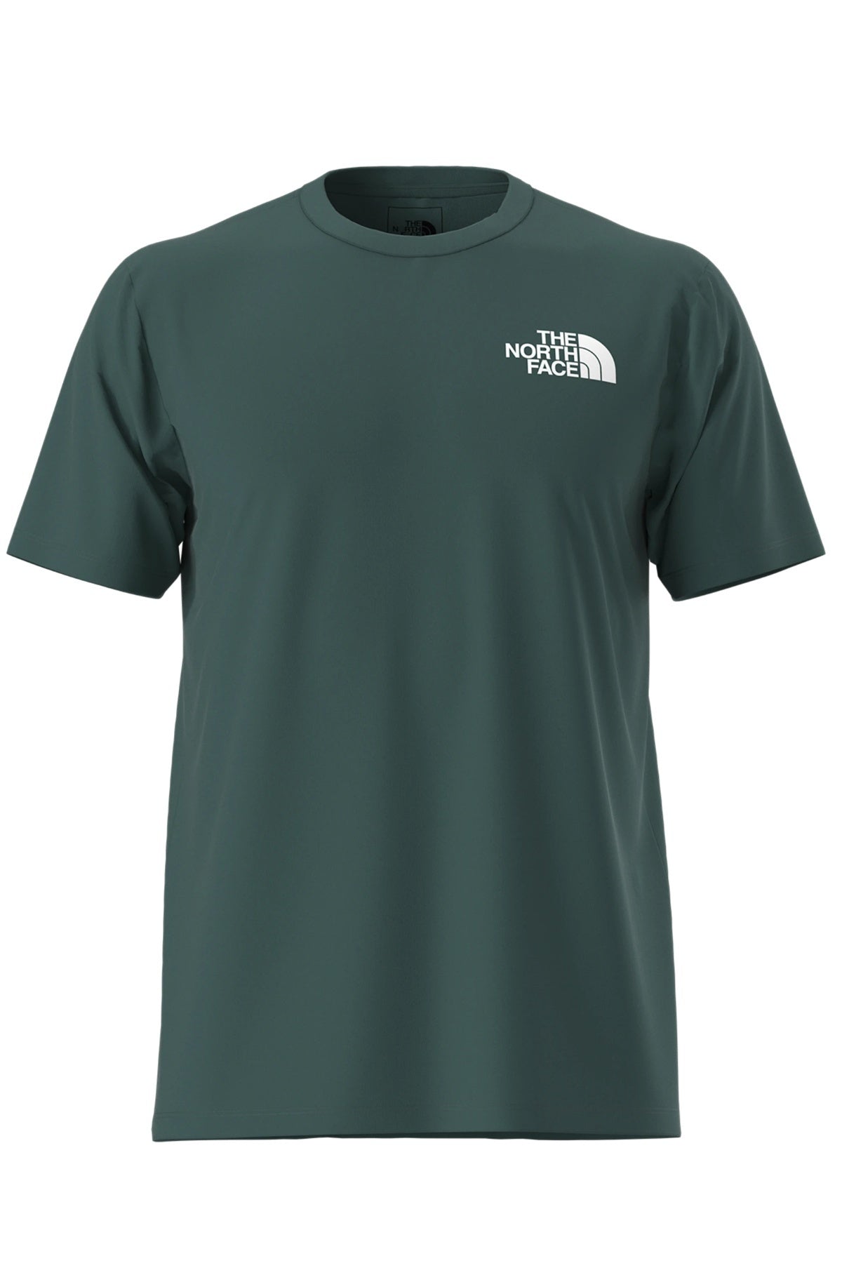 THE NORTH FACE M EVO BOX NSE REG SS T en color VERDE (1)