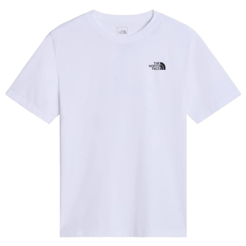 THE NORTH FACE M VERTICAL REG SS TEE en color BLANCO (4)