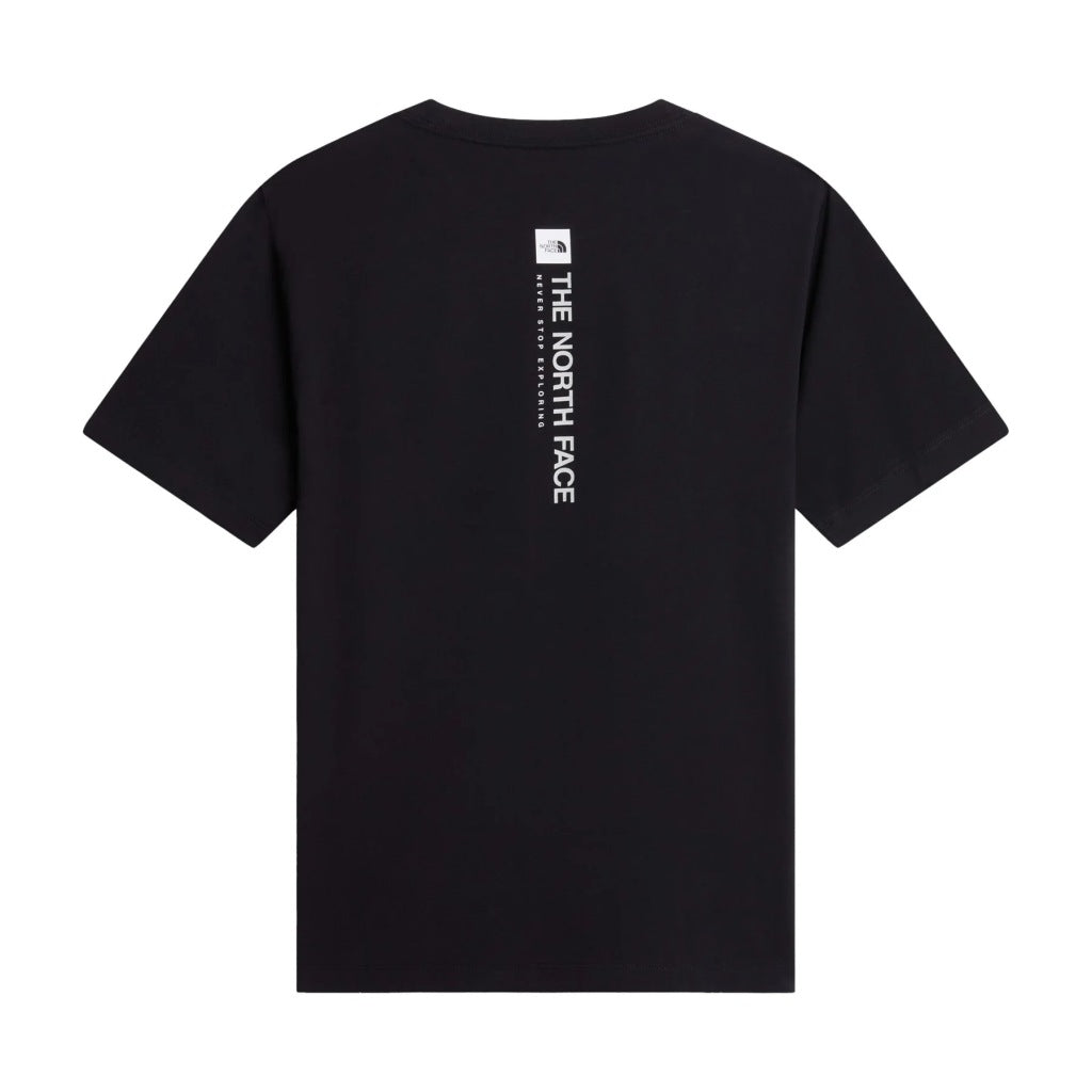 THE NORTH FACE M VERTICAL REG SS TEE en color NEGRO (5)