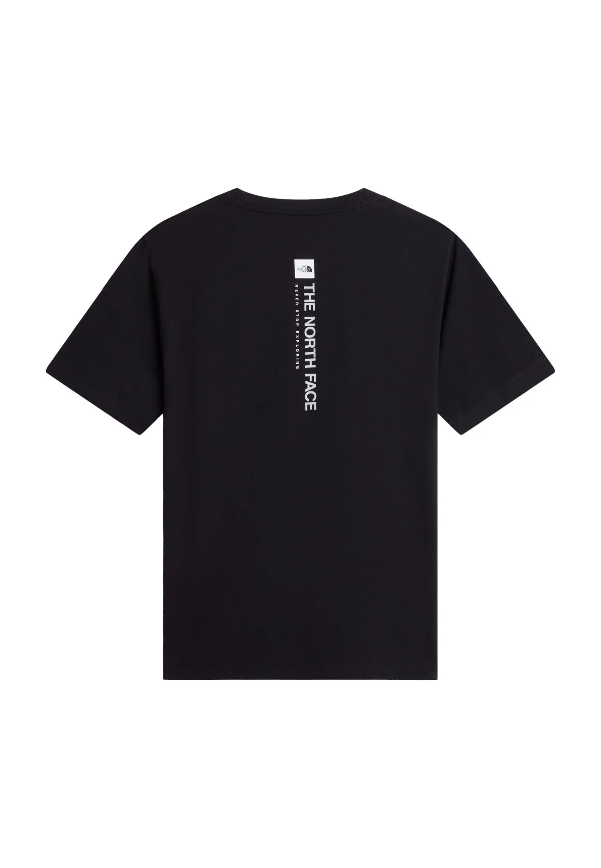 THE NORTH FACE M VERTICAL REG SS TEE en color NEGRO (2)