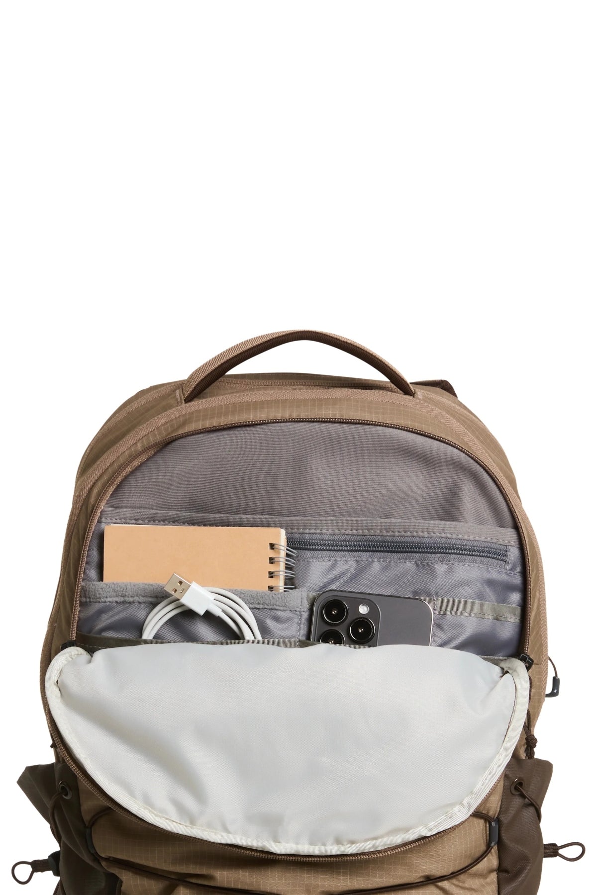 THE NORTH FACE BOREALIS BACKPACK en color MARRON CLARO (5)