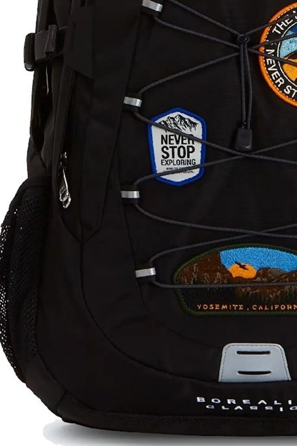THE NORTH FACE BOREALIS CLSSC PATCH en color NEGRO (2)