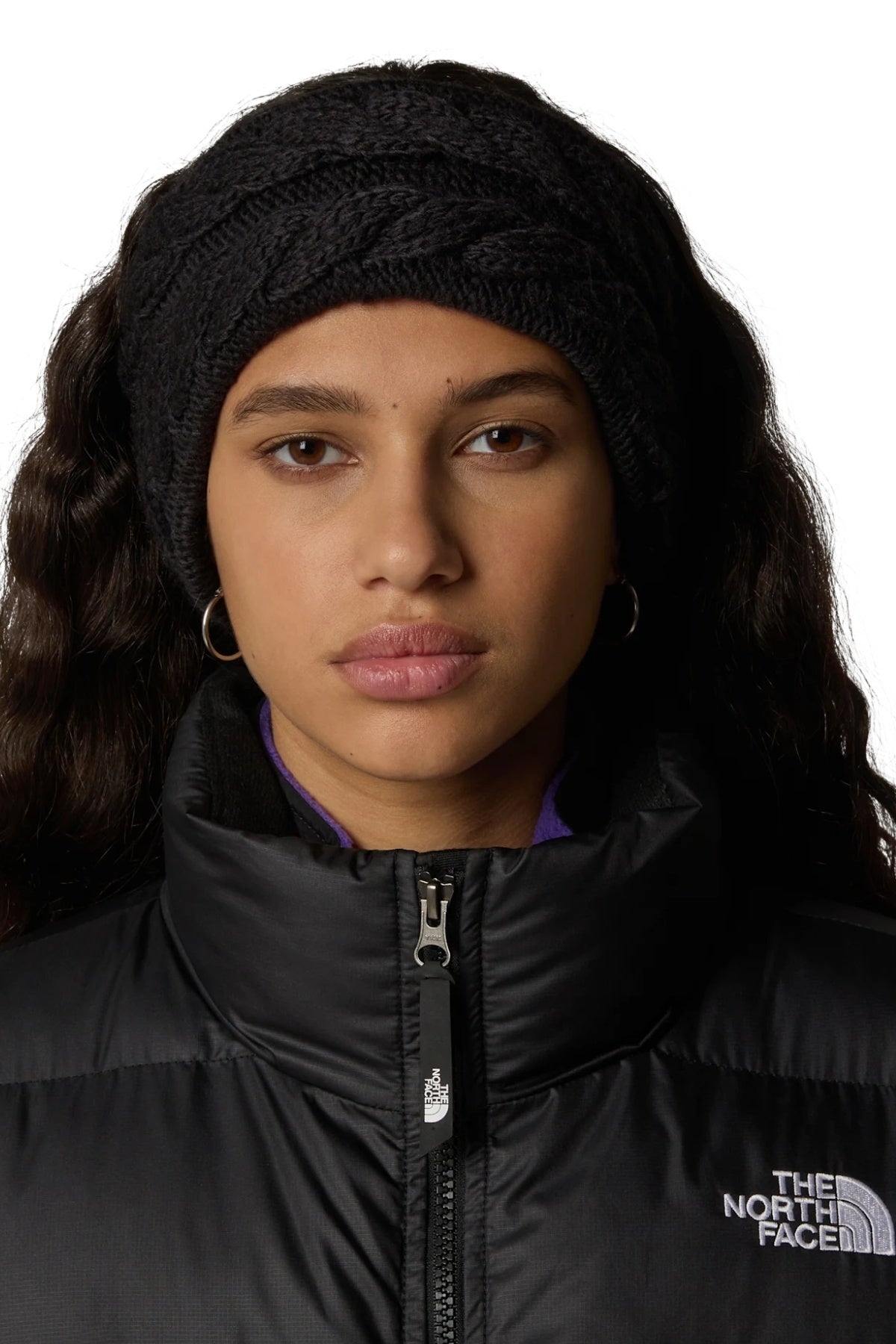 THE NORTH FACE W OH MEGA HEADBAND en color NEGRO (1)