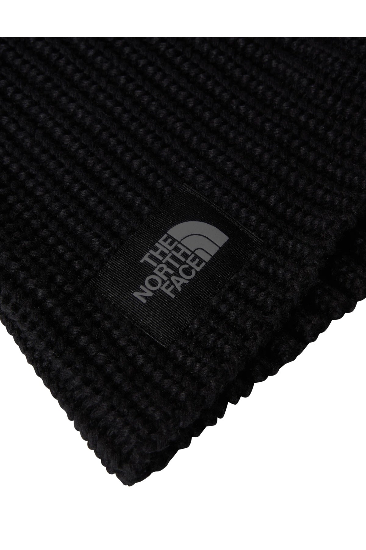 THE NORTH FACE APRES KNIT HOOD en color NEGRO (4)