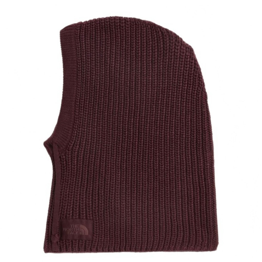 THE NORTH FACE APRES KNIT HOOD en color BURDEOS (4)