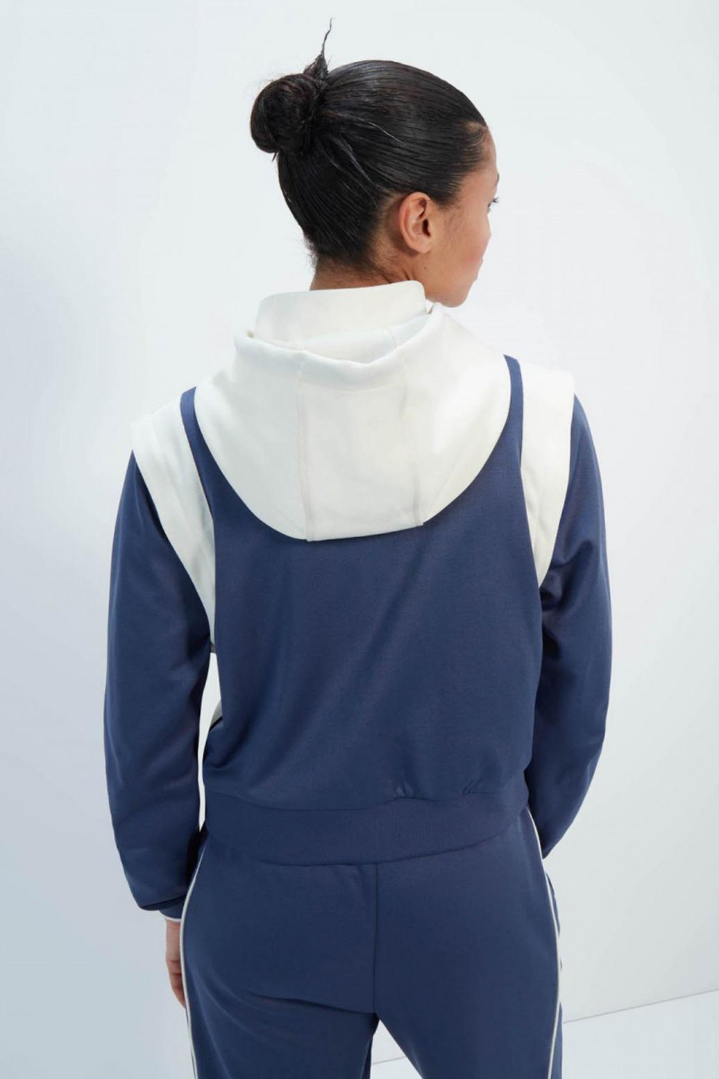 ELLESSE PERNA CROP TRACK TOP en color AZUL (3)
