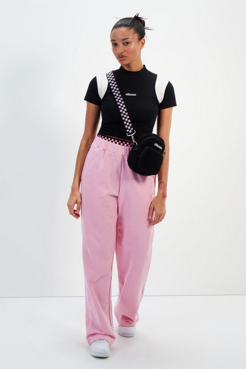ELLESSE MART CROP T-SHIRT en color NEGRO (2)