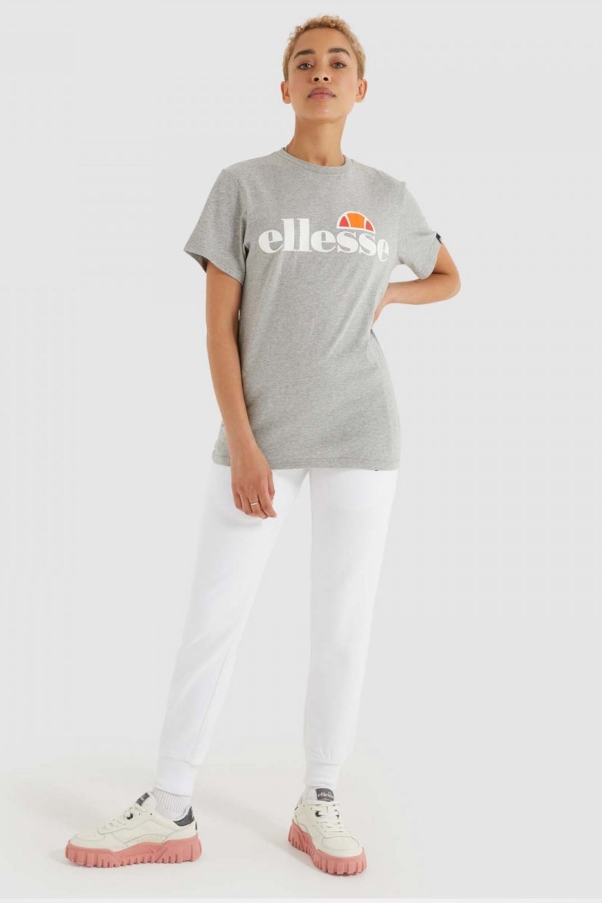 ELLESSE ALBANY TEE en color GRIS (4)