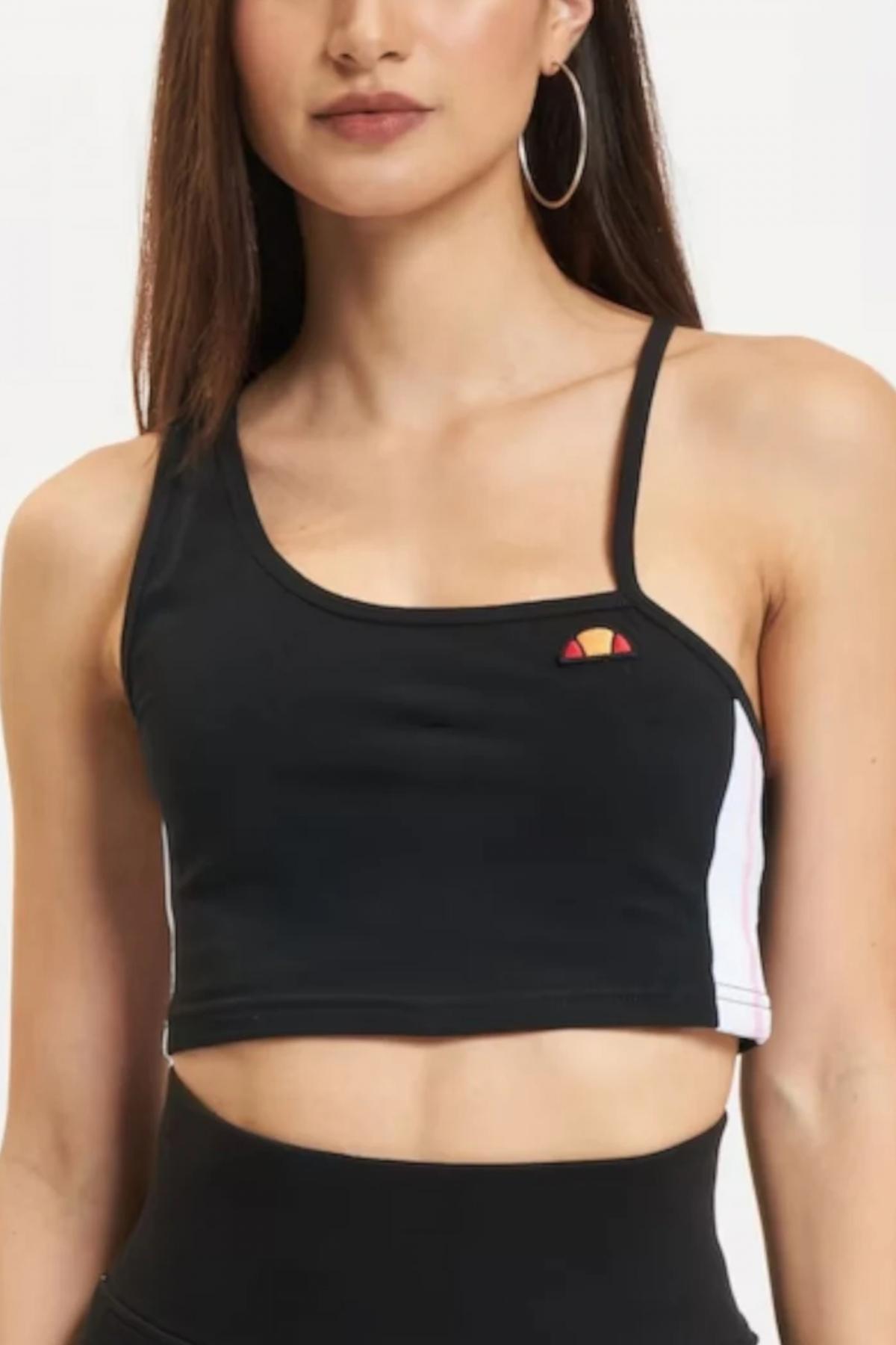 ELLESSE PLAYSOL CROP TOP en color NEGRO (1)