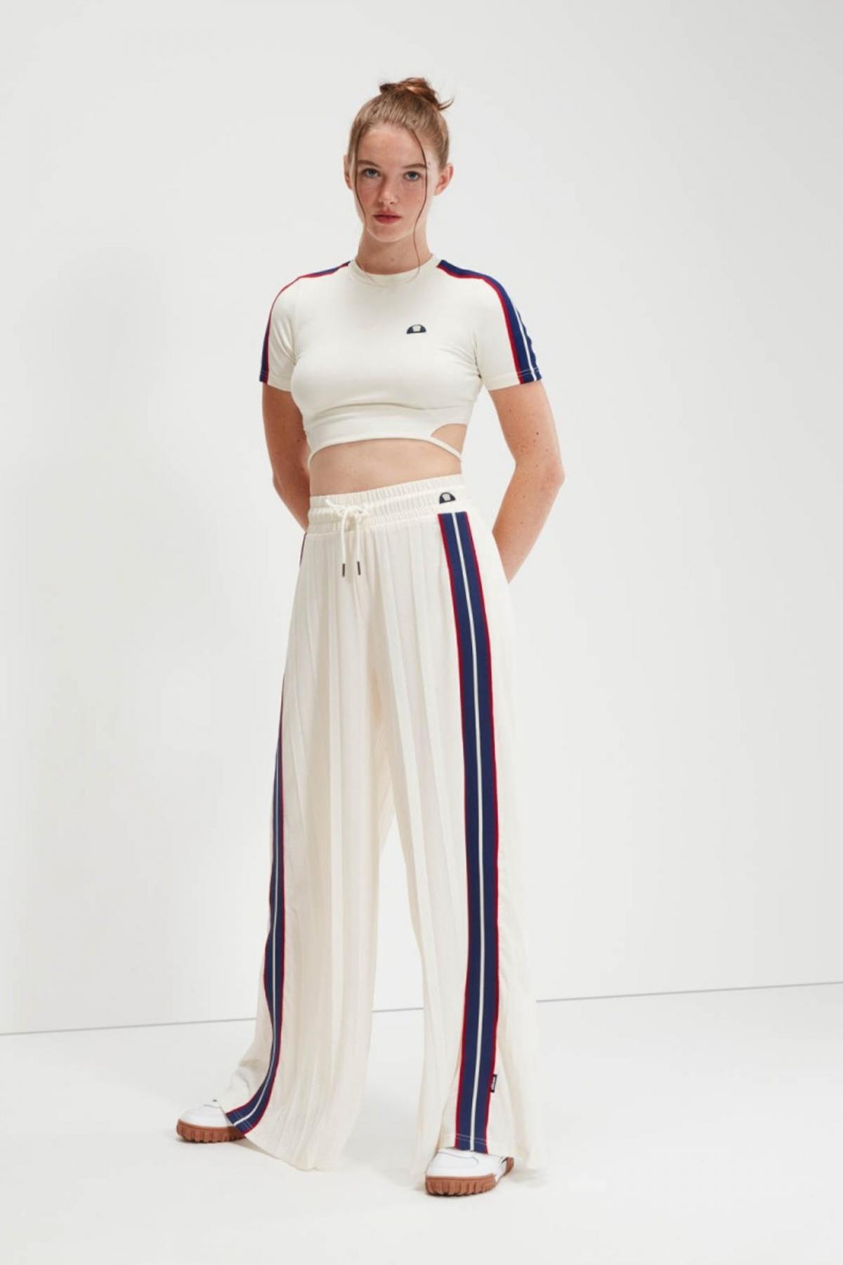 ELLESSE MALDONADO CROP T SHIRT en color BLANCO (5)