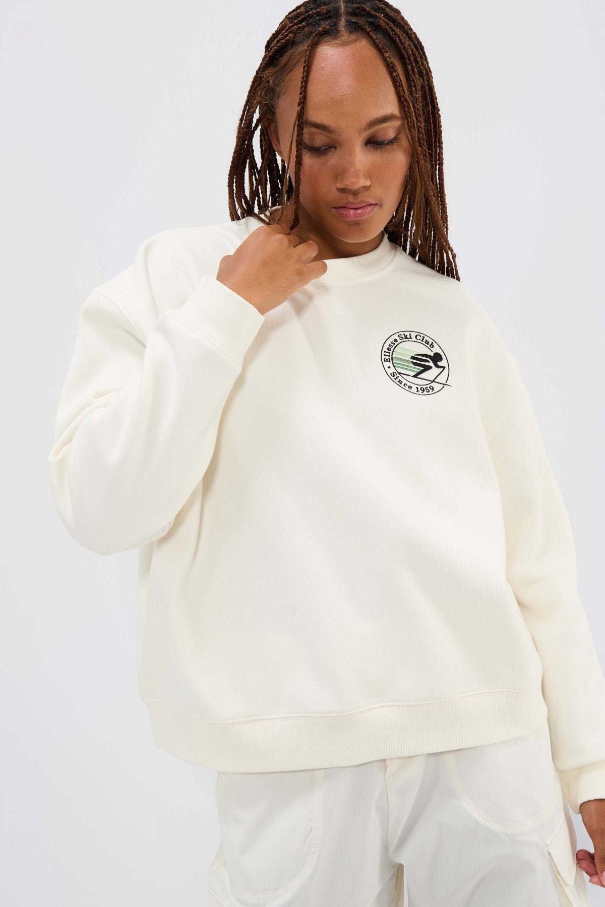 ELLESSE ARESKI SWEATSHIRT en color BLANCO  (1)
