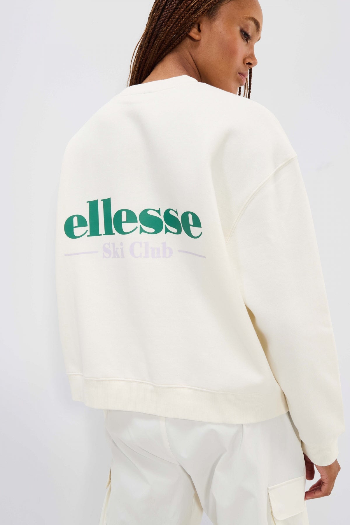 ELLESSE ARESKI SWEATSHIRT en color BLANCO  (2)
