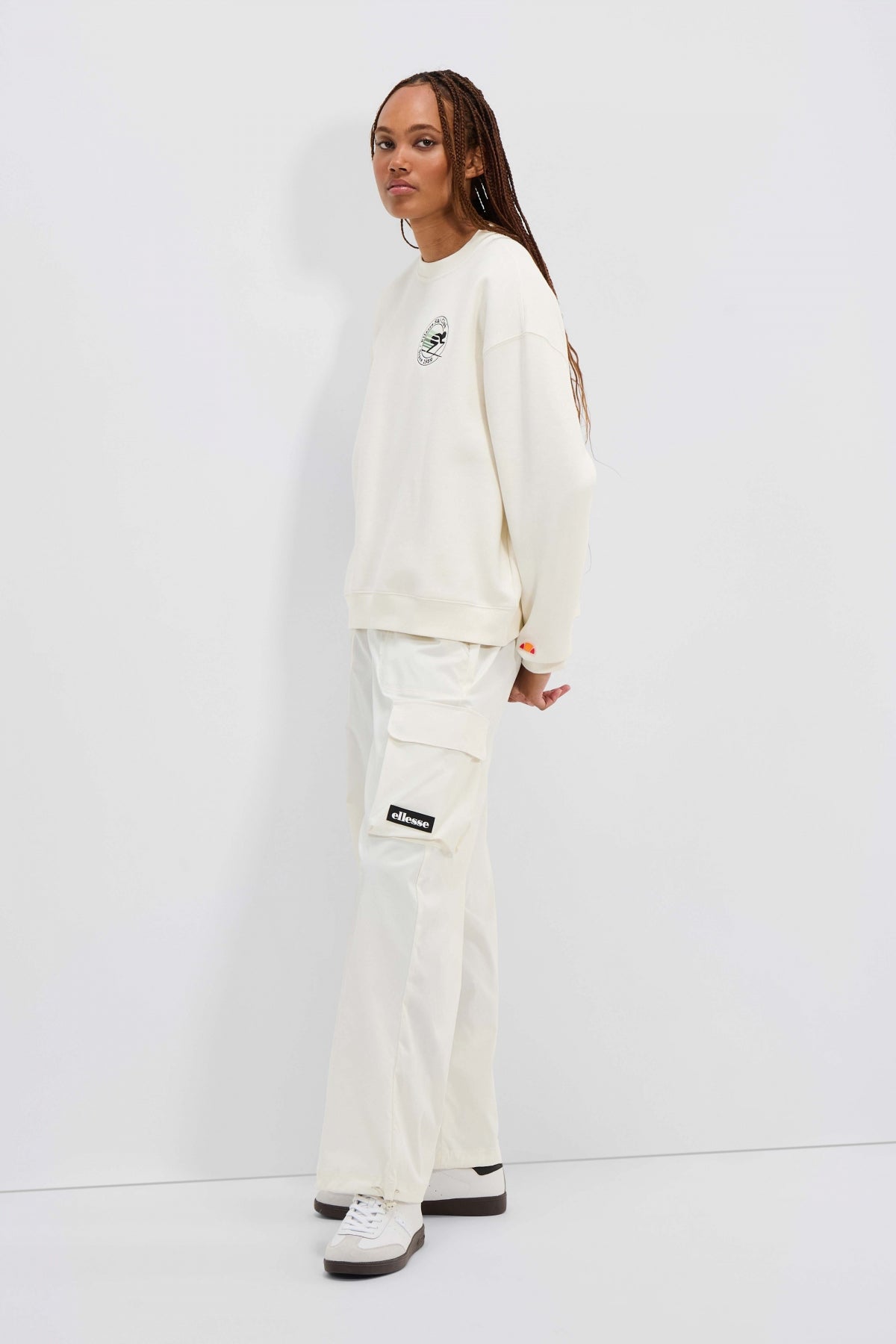 ELLESSE ARESKI SWEATSHIRT en color BLANCO  (4)