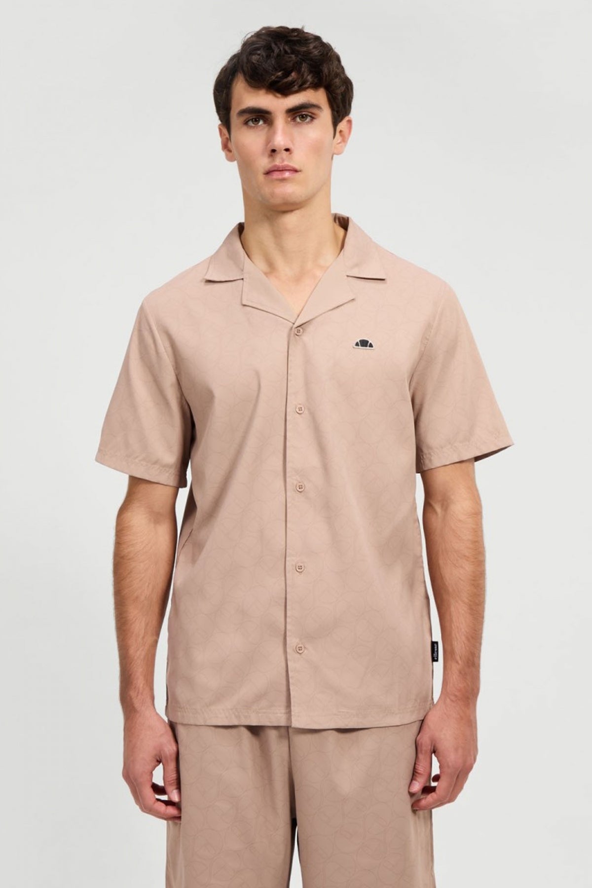 ELLESSE ORVIETA SHIRT en color MARRON CLARO (1)
